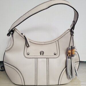 Etienne Aigner Est. 1949 Womens  NWOT Top Handle Cream Bag Handbag